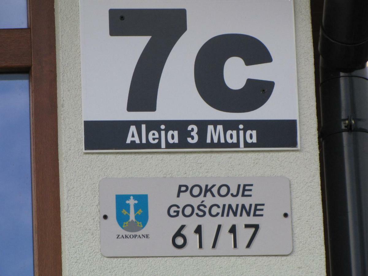 Przy Szlaku Zakopane Centrum Pokoje & Apartamenty מראה חיצוני תמונה